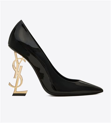 ysl gold pump|ysl pumps with zipper.